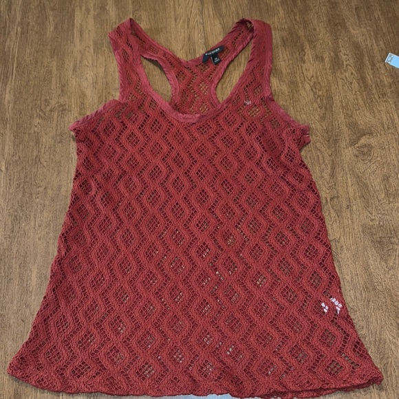 Medium Banana Republic Crochet Sleeveless Blouse